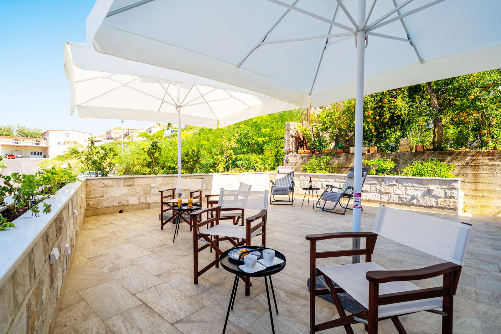 terrace on the west side